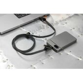 BrandCharger Thor Eco oplaadkabel gun metal