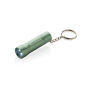 Flash RCS gerecycled aluminium sleutelhanger zaklamp, groen