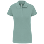 Ladies' short sleeve piqué polo shirt Sage S Ladies' short sleeve piqué polo shirt Sage S