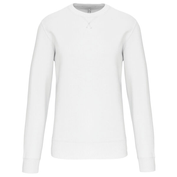 Sweater met ronde hals White XXL