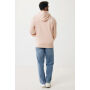 IQONIQ Yoho gerecycled katoen relaxed hoodie, peach nectar (L)