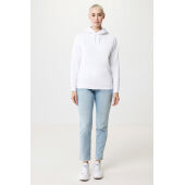 Iqoniq Jasper gerecycled katoen hoodie, recycled white (XXS)