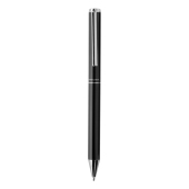 Swiss Peak Cedar RCS-gecertificeerde pen van re-aluminium, zwart