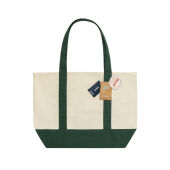 SHOP LOCAL AWARE™ recycled cotton 350gsm Tote bag, groen