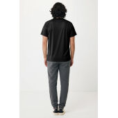 IQONIQ Tikal gerecycled polyester sneldrogend sport t-shirt, zwart (XXS)