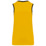 Basketbalshirt voor dames Sporty Yellow / Black XS Basketbalshirt voor dames Sporty Yellow / Black XS