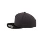CLASSIC SNAPBACK 2-TONE, CHARCOAL/BLACK, One size, FLEXFIT