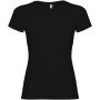 Jamaica damesshirt met korte mouwen - Zwart - L