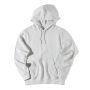 Iqoniq Rila lichtgewicht gerecycled katoen hoodie, ongeverfd lichtgrijs (S)