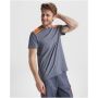 Expedition 160 g/m2 heren T-shirt met korte mouwen - Marineblauw/Koningsblauw - S