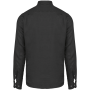 Linnen herenoverhemd Anthracite Grey XS Linnen herenoverhemd Anthracite Grey XS