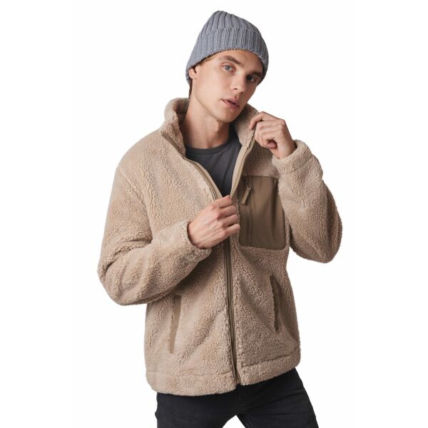 Dubbel geribde muts met omslag Black One Size Dubbel geribde muts met omslag Black One Size