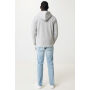 IQONIQ Abisko gerecycled katoen hoodie met rits, heather grey (XXS)