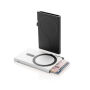 Standard aluminium RFID magnetic telefoon kaarthouder, zilver