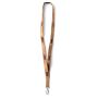 Kurk zeefdruk lanyard