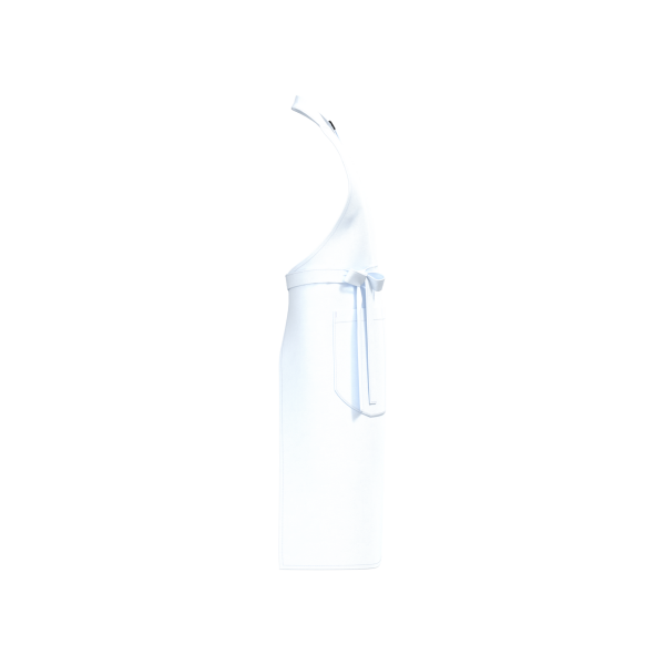 Schort met zak van biologisch katoen White One Size Schort met zak van biologisch katoen White One Size