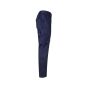 TWO-TONE MULTI-POCKET TROUSERS, NAVY/LIME, 34, VELILLA
