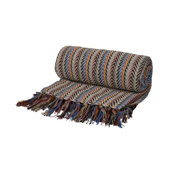 JENS Living Recycled Cotton Plaid Pip