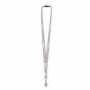 Polyester tubulaire keycord met metalen klem