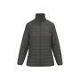 Gewatteerde dames donsjas dark grey XXL