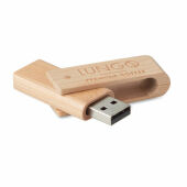- Bamboe USB stick  16GB    -16GB - Hout