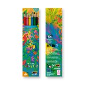 BIC® Kids Evolution® kleuren set x6 stuks Kids Evolution Set x 6