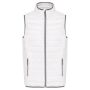 Men’s lightweight sleeveless down jacket white XXL