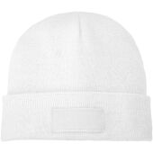 Boreas beanie met patch - Wit Boreas beanie met patch - Wit