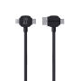 Urban Vitamin Stockton 65W gerecycled TPE/PET magn. kabel, zwart