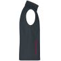 Men's Promo Softshell Vest iron grey/red 3XL