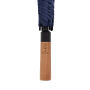 Tony Aware™ RPET 30 inch acacia auto open paraplu, donkerblauw