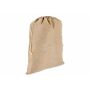Jute-stijl geschenkzak 50x70cm - Natuur
