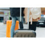 Globefind Dual RCS luggage tag met wereldwijd localiseren, zwart
