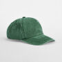 Relaxed 5 Panel Vintage Cap - Vintage Bottle Green - One Size
