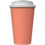 Americano® Infiniti geïsoleerde beker van 350 ml met morsbestendig deksel - Koraal Americano® Infiniti geïsoleerde beker van 350 ml met morsbestendig deksel - Koraal