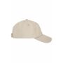 6 Panel Dad Cap Organic Cotton sandstone one size