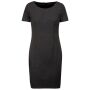 Jurk met korte mouwen anthracite heather 34 NL (36 FR)