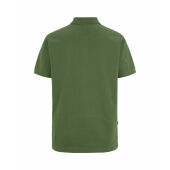 Cottover Gots Pique Man Dk Green S