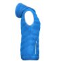 Ladies' Down Vest blue/silver XXL
