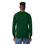 Gildan T-shirt Ultra Cotton LS unisex 5535 forest green 3XL