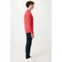 IQONIQ Kruger gerecycled katoen relaxed sweater, luscious red (L)