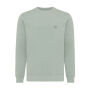 IQONIQ Etosha lichtgewicht gerecycled katoen sweater, iceberg green (XXL)