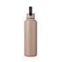 VINGA Baltimore RCS recycled SS fles 600 ML, greige