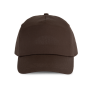 First - 5 panels cap Chocolate One Size