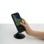 Inklapbare DESK MASTER telefoonhouder zwart