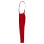 Workwear Pants with Bib - COLOR - red/navy 44