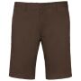 Heren chino bermudashorts chocolate 58 NL (52 FR)
