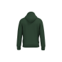 Ecologische uniseks sweater met capuchon Forest Green 4XL