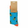 FUNNY L - Sokken met een grappig patroon - Turquoise FUNNY L - Sokken met een grappig patroon - Turquoise