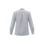 Gestreept linnen herenoverhemd White / Navy Blue Stripes XXL Gestreept linnen herenoverhemd White / Navy Blue Stripes XXL